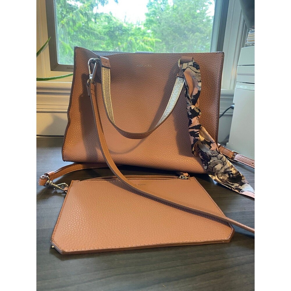 anne klein crossbody handbag Color blush